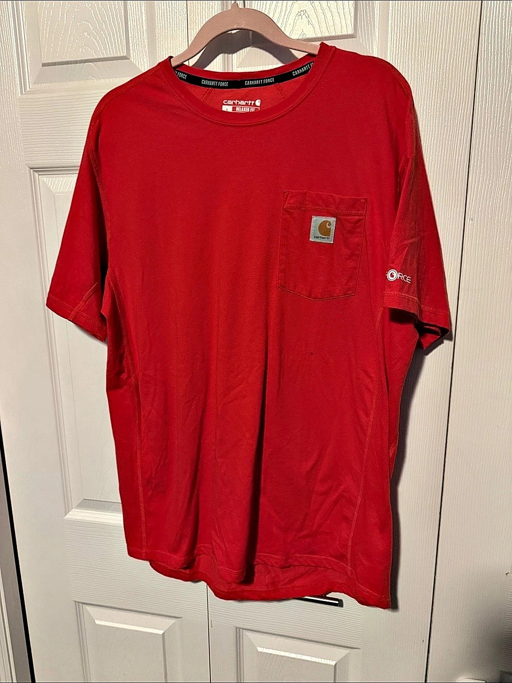 Carhartt Force Relaxed Fit Midweight Short-Sleeve Pocket T-Shirt Relaxed Fit